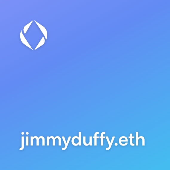 NFT called jimmyduffy.eth