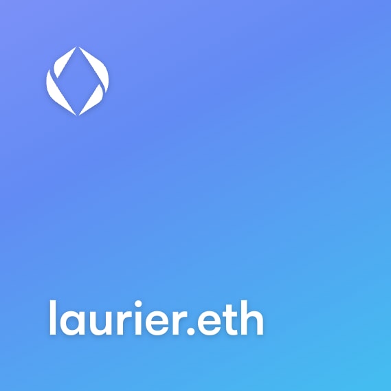 NFT called laurier.eth