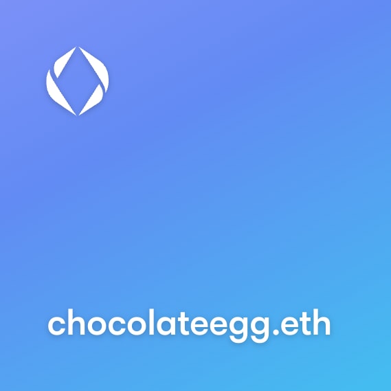 NFT called chocolateegg.eth