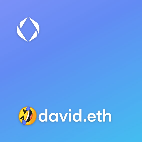 NFT called 🤣david.eth