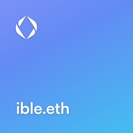 NFT called ible.eth