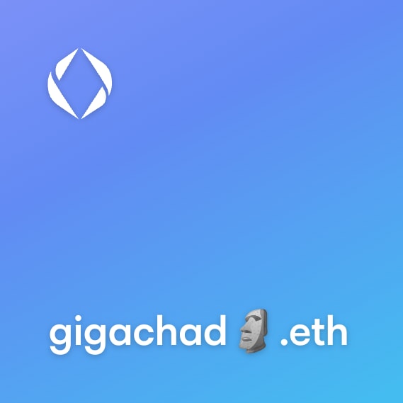 NFT called gigachad🗿.eth