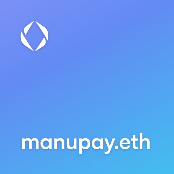 NFT called manupay.eth