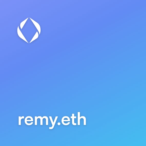 NFT called remy.eth