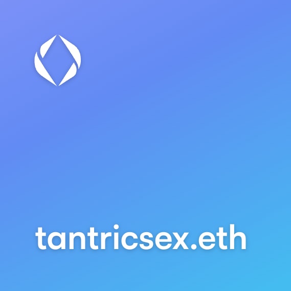 NFT called tantricsex.eth