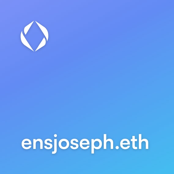 NFT called ensjoseph.eth