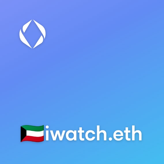 NFT called 🇰🇼iwatch.eth