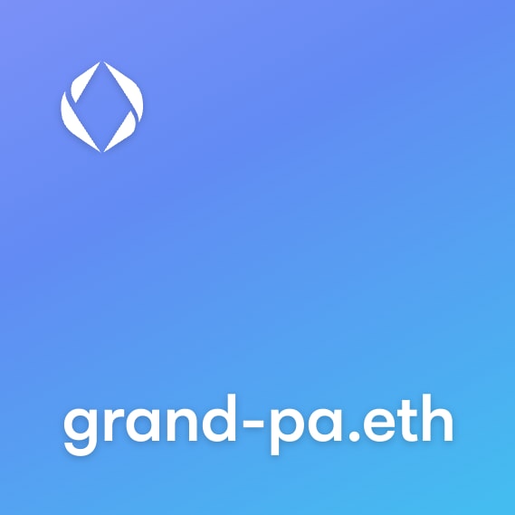 NFT called grand-pa.eth