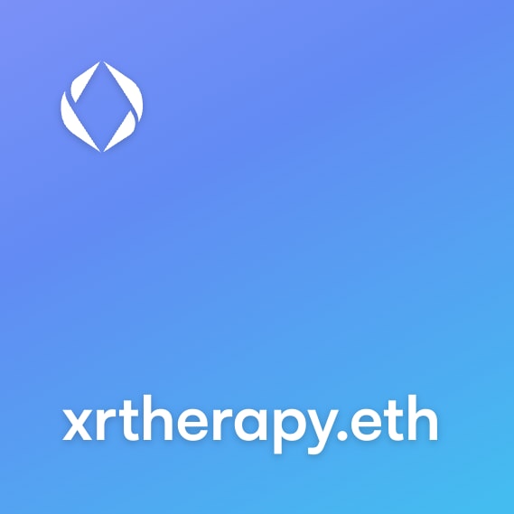 NFT called xrtherapy.eth