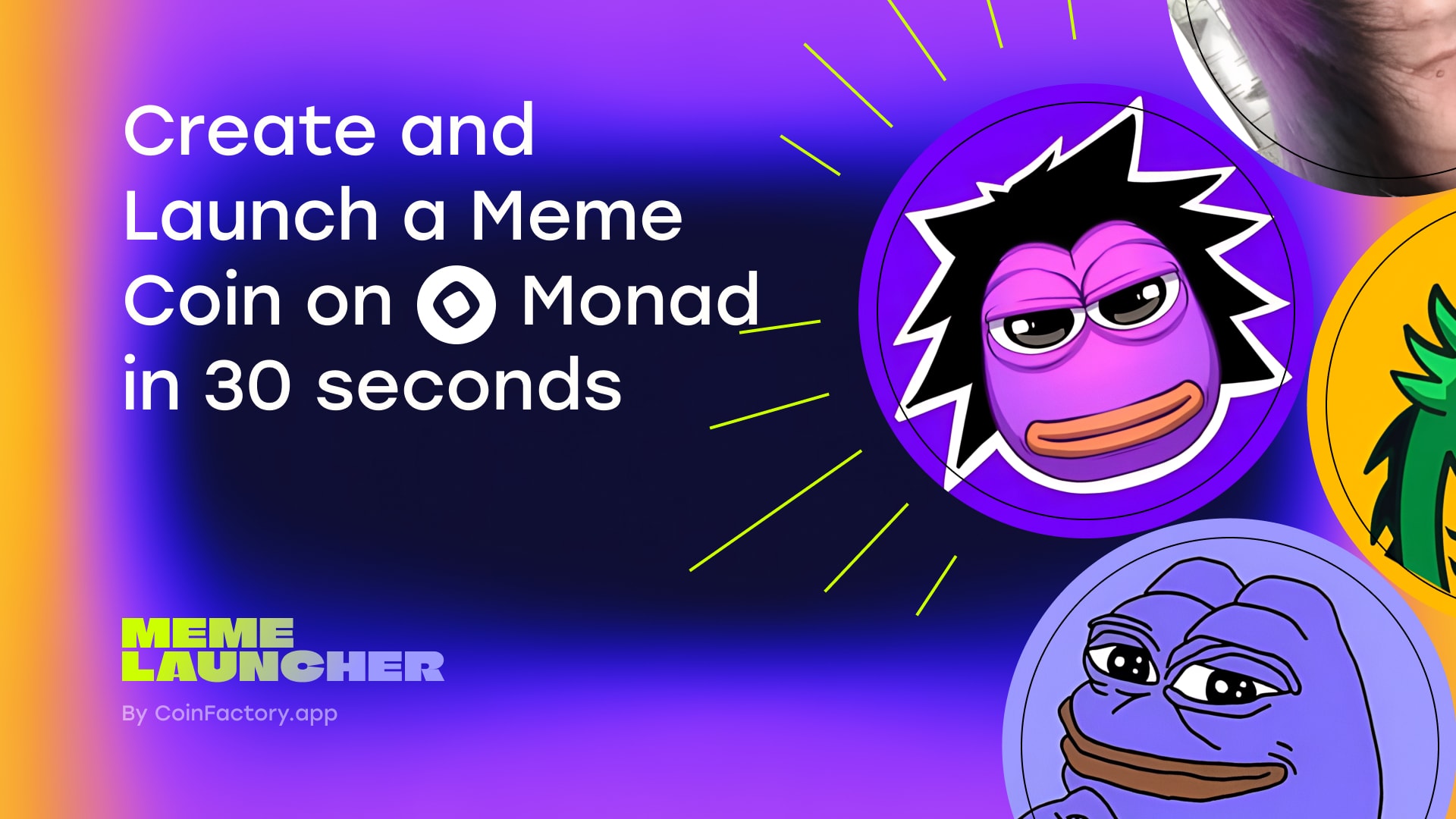 How to Create a Meme Coin on Monad in 30 seconds | CoinFactory