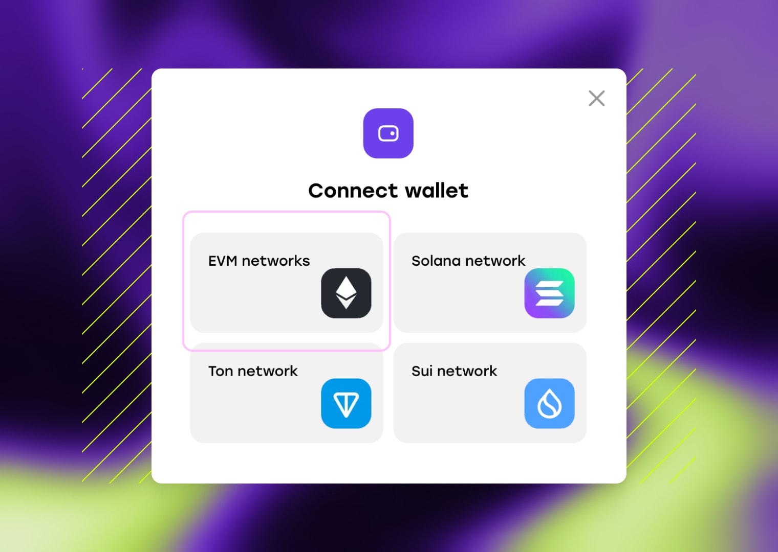 Connect your wallet