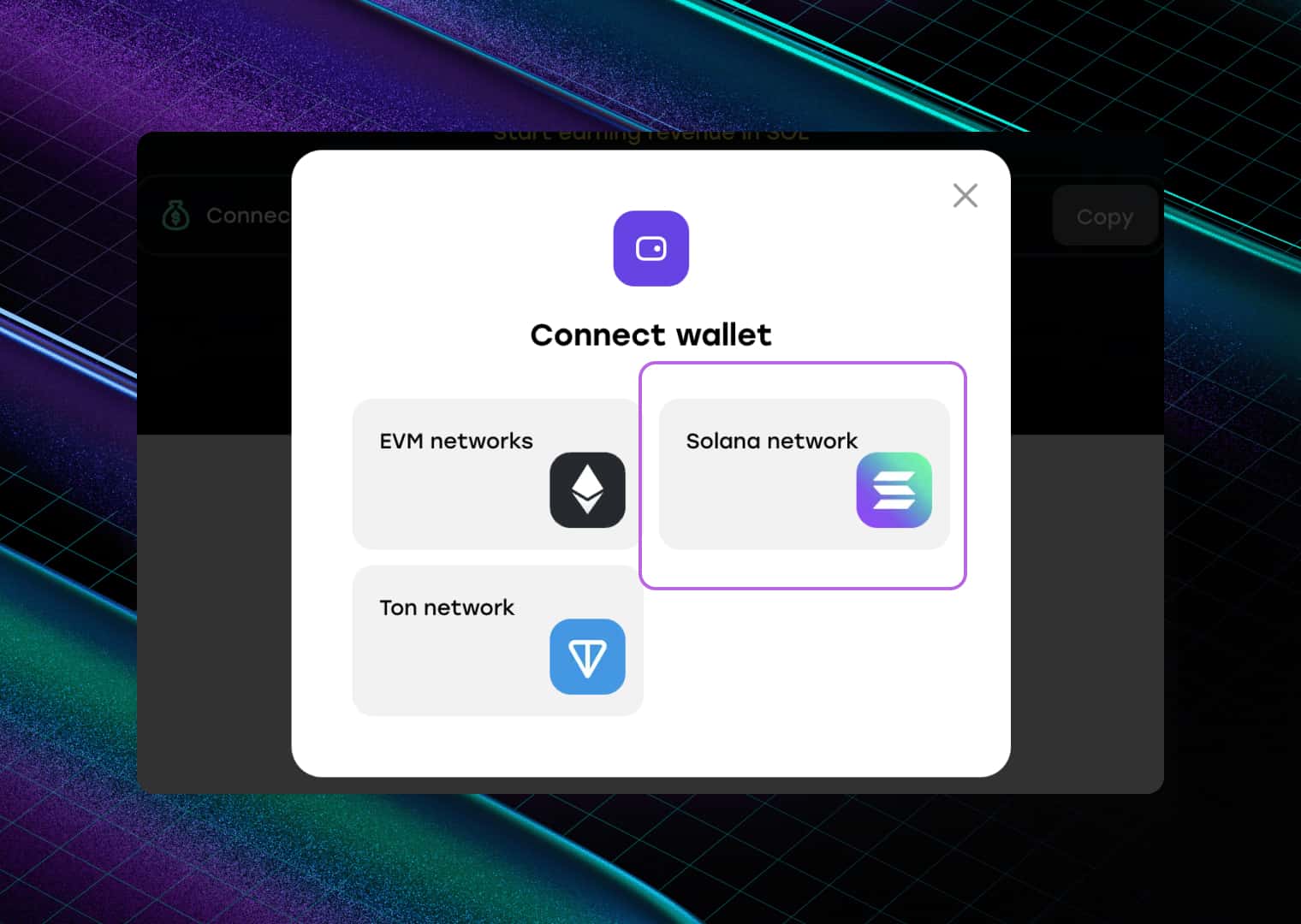 Connect your wallet