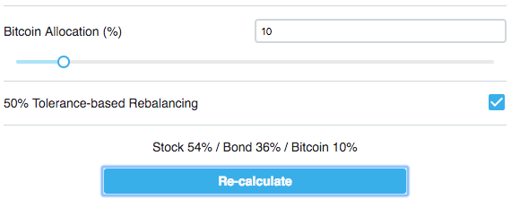 bitcoin investment estimator