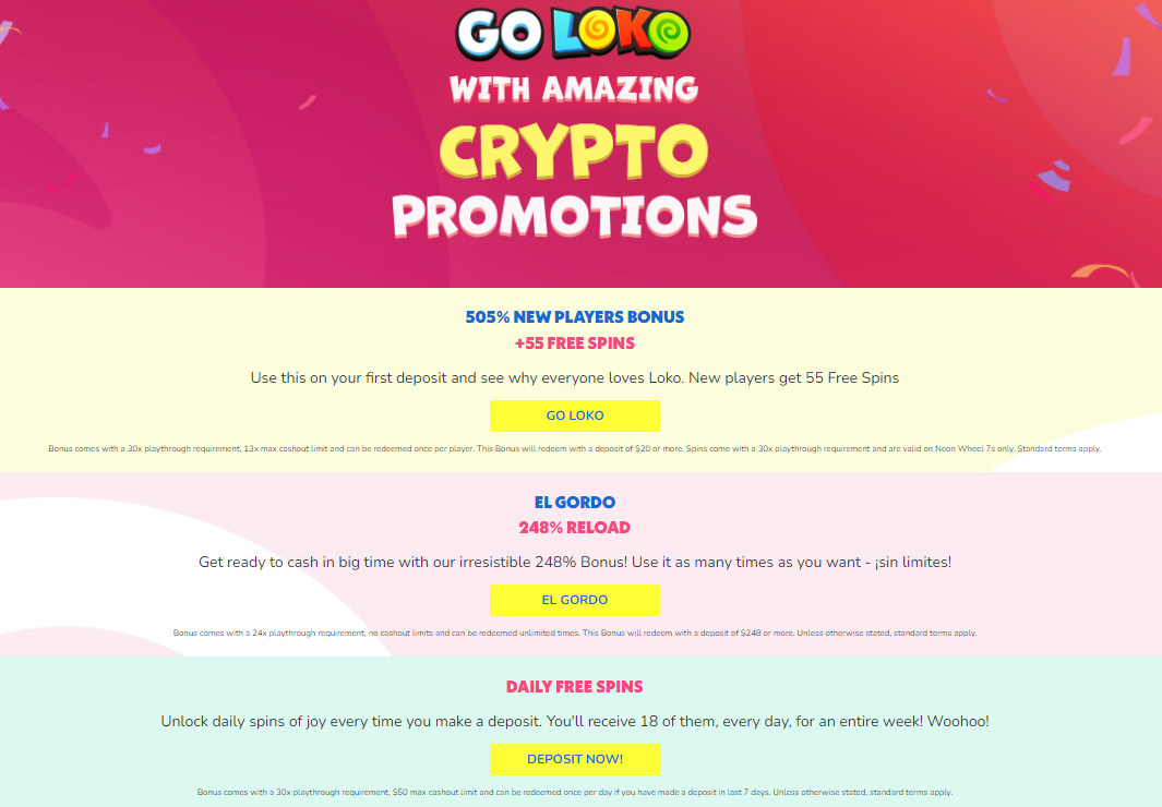 crypto loko casino no deposit bonus codes