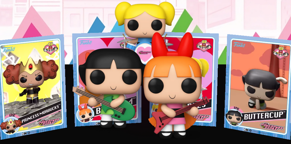 Get ready for The Powerpuff Girls Funko NFT collection