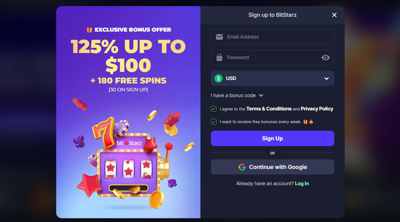 Bitstarz free spins