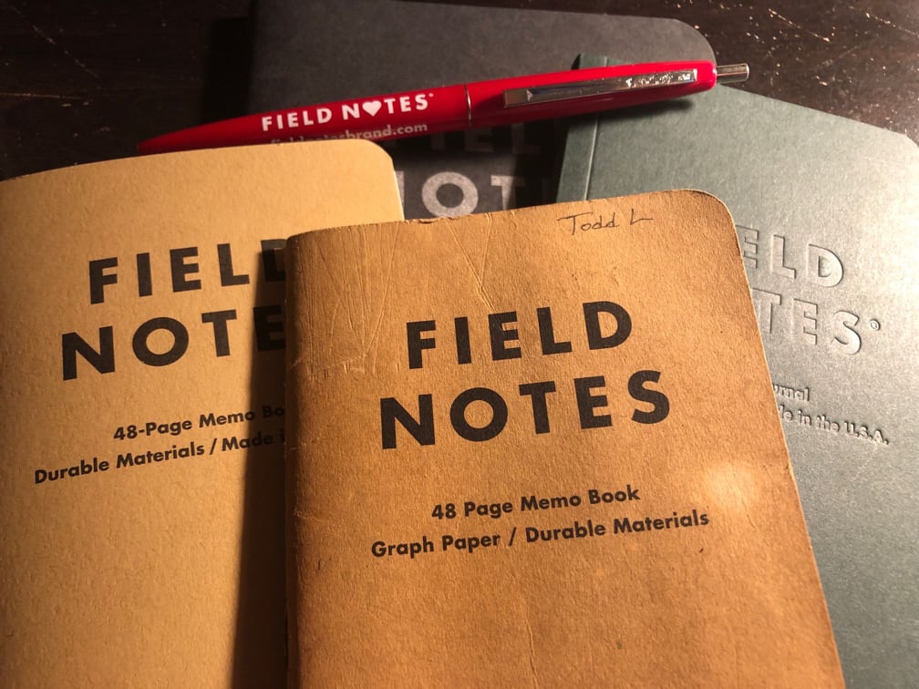 Field Notes Brand memo books