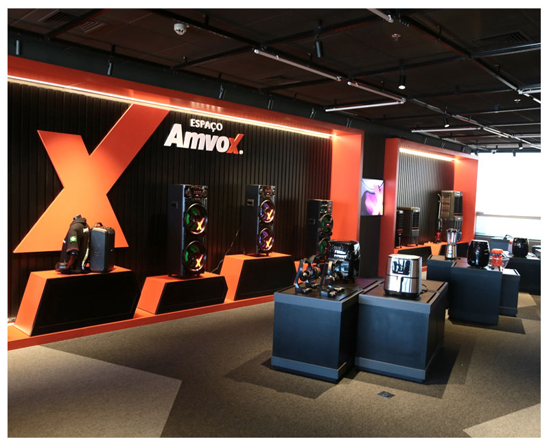 Amvox lança showroom em SP