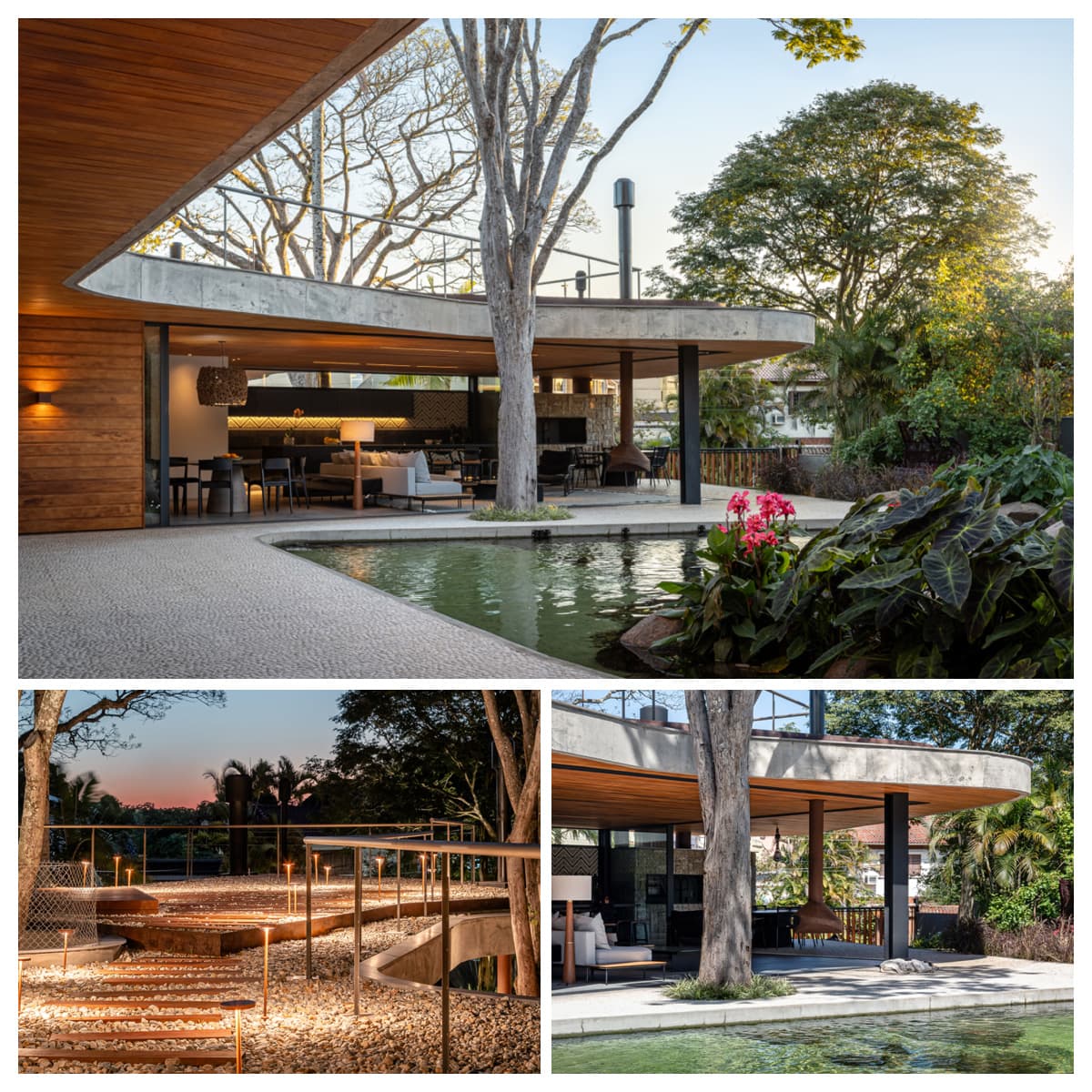 Stemmer Rodrigues com a natureza e arquitetura em harmonia / Fotografia Gabriel Konrath