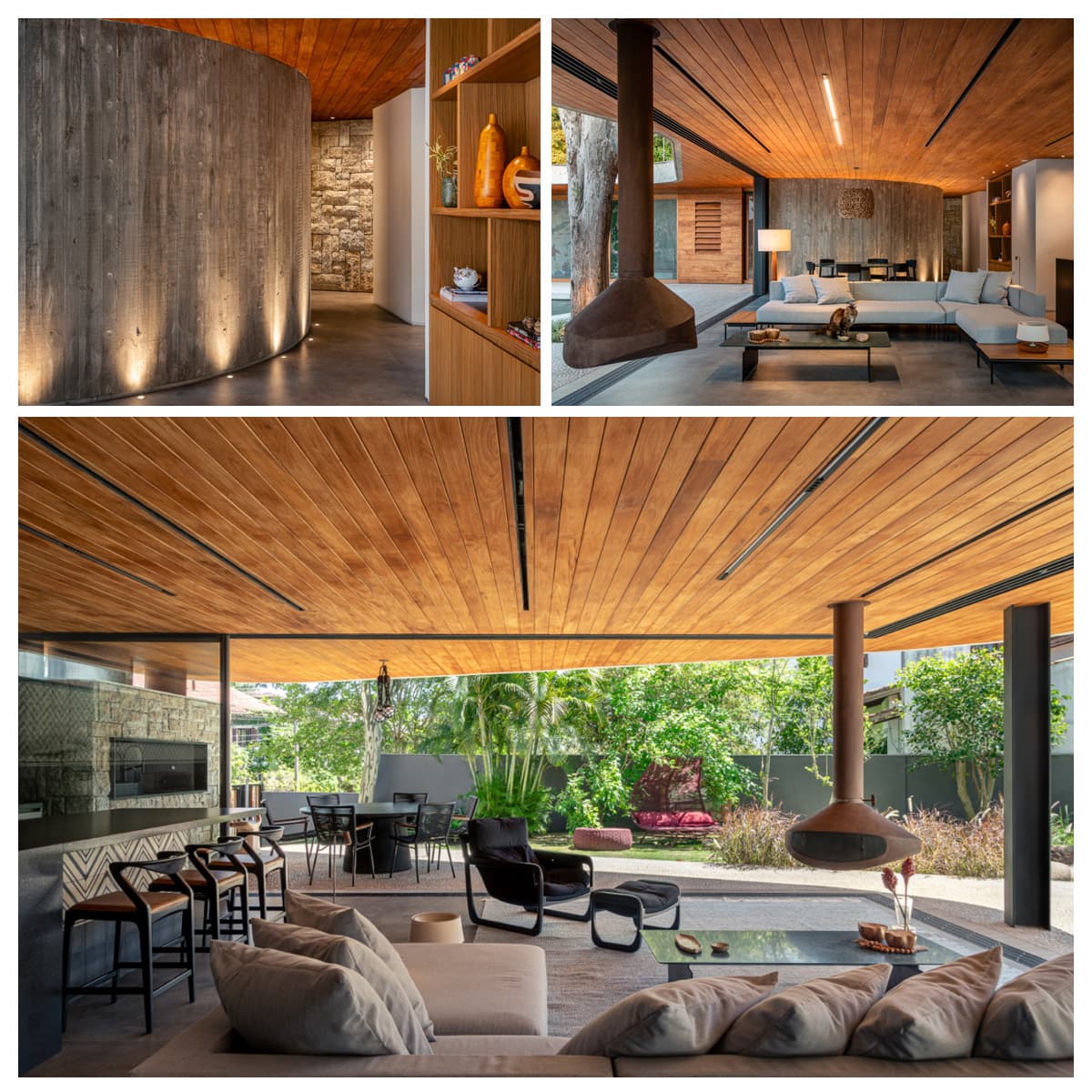 Stemmer Rodrigues com a natureza e arquitetura em harmonia / Fotografia Gabriel Konrath
