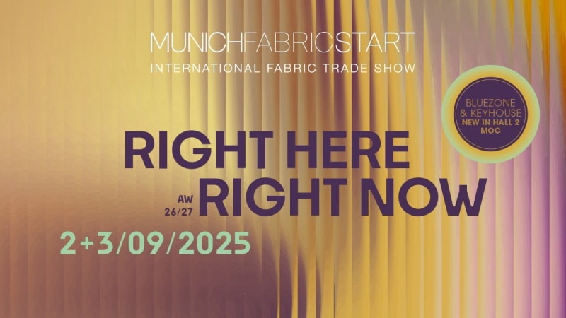 Treffen Sie uns auf der Munich Fabric Start 2025