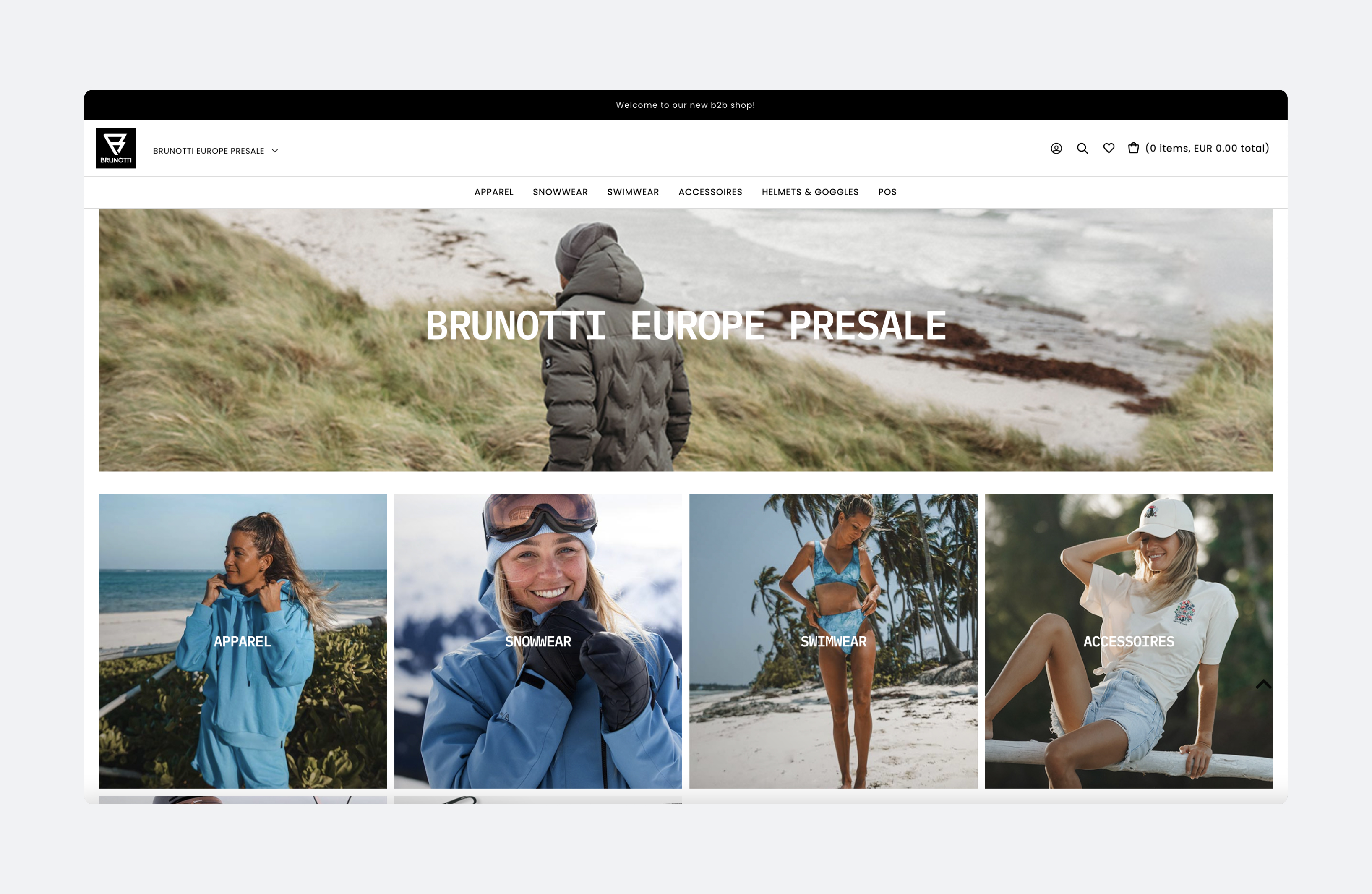 Brunotti brand portal