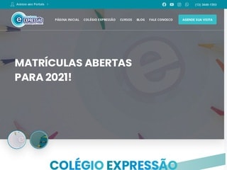 Colégio Expressão - Página Inicial