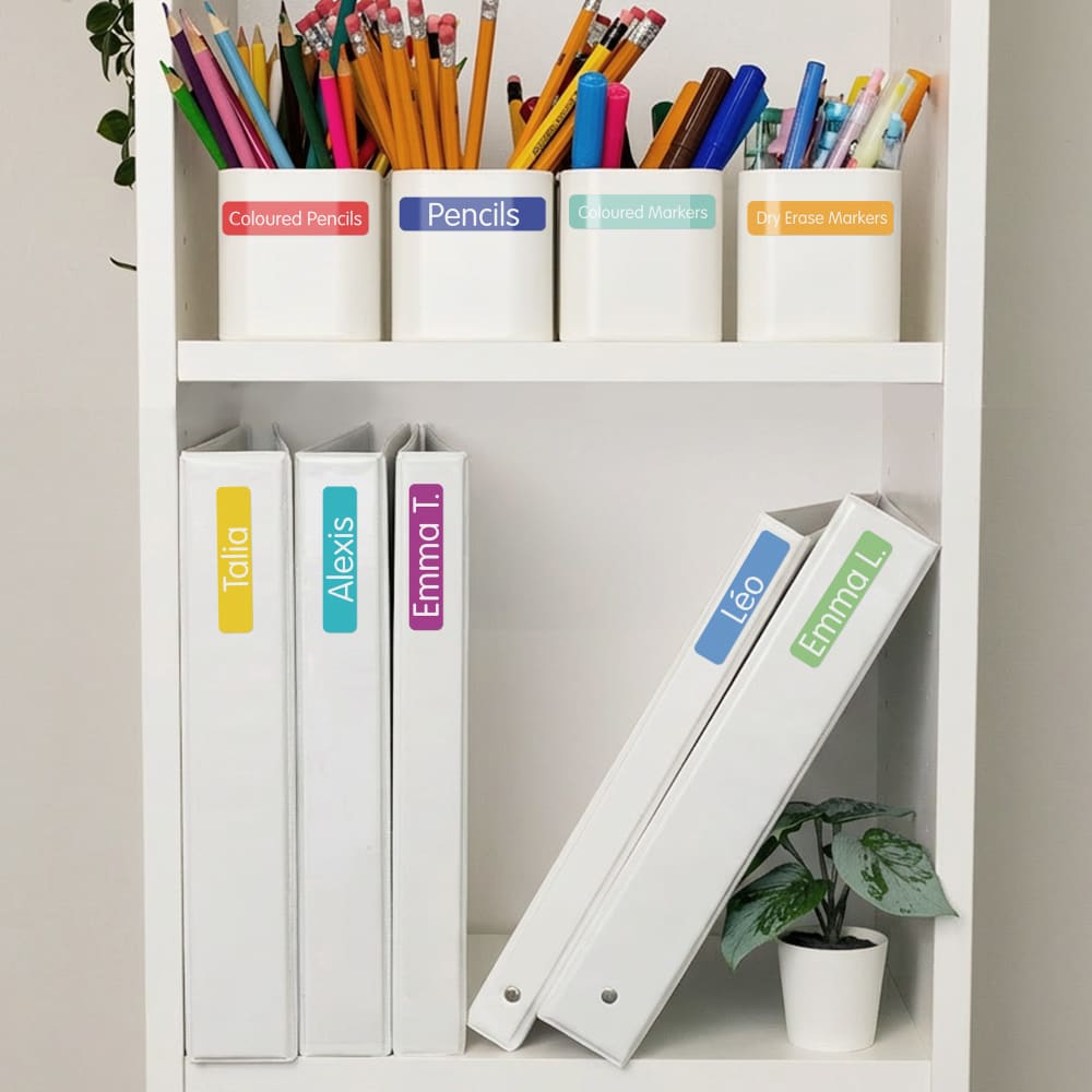 Organized Label Personalized Organization Labels – 15 Individually Customized Labels ...