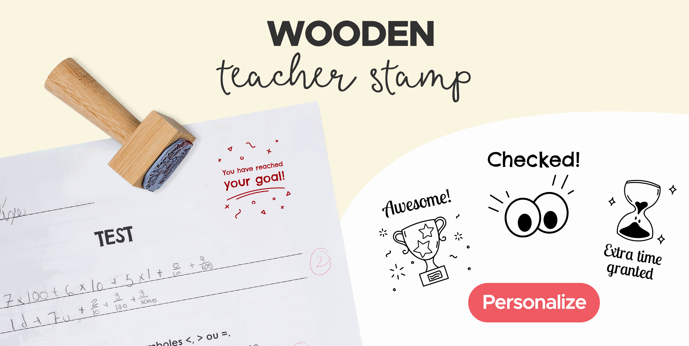 Grading stamp