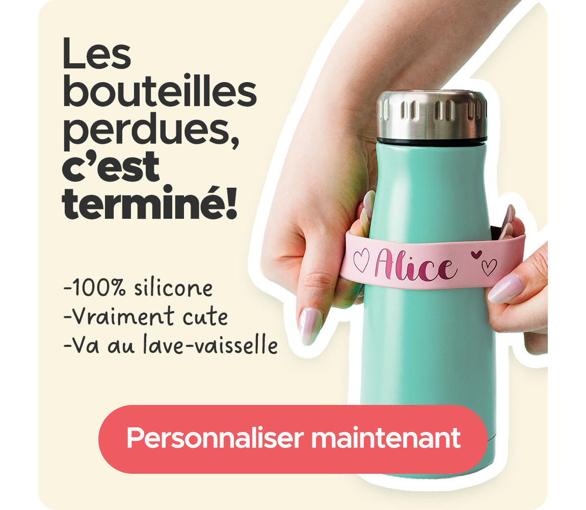 Étiquette pour les bouteilles