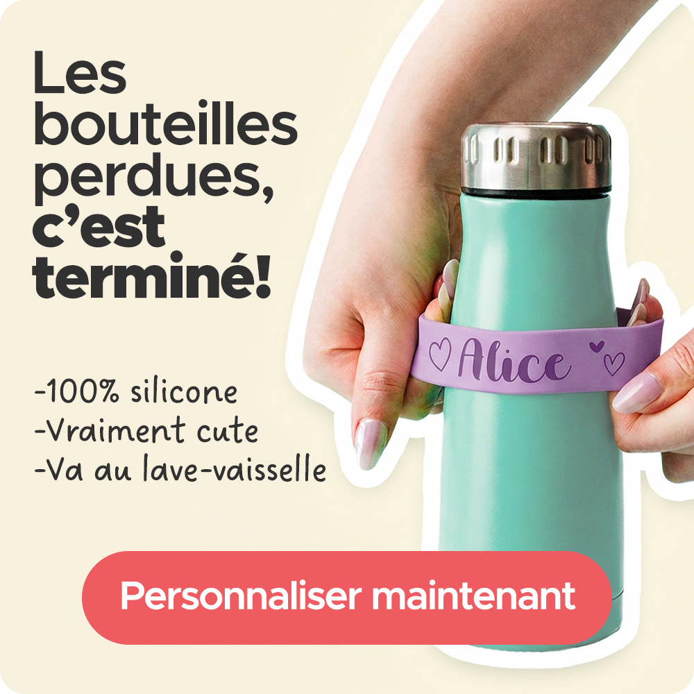 Étiquette pour les bouteilles