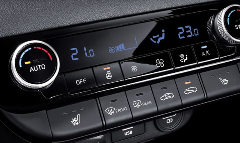 אקלים מפוצל ב-ELANTRA Hybrid