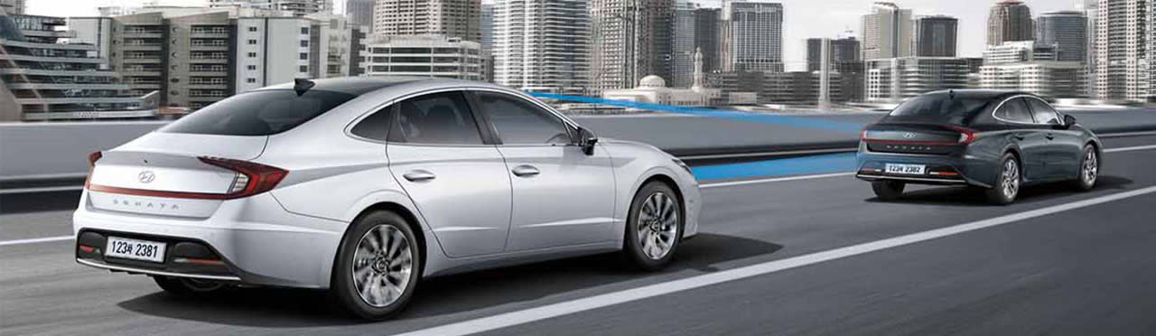 הדמיית פעולת מערכת בטיחות לרכב LVDA לתחילת נסיעה של מכונית מלפנים