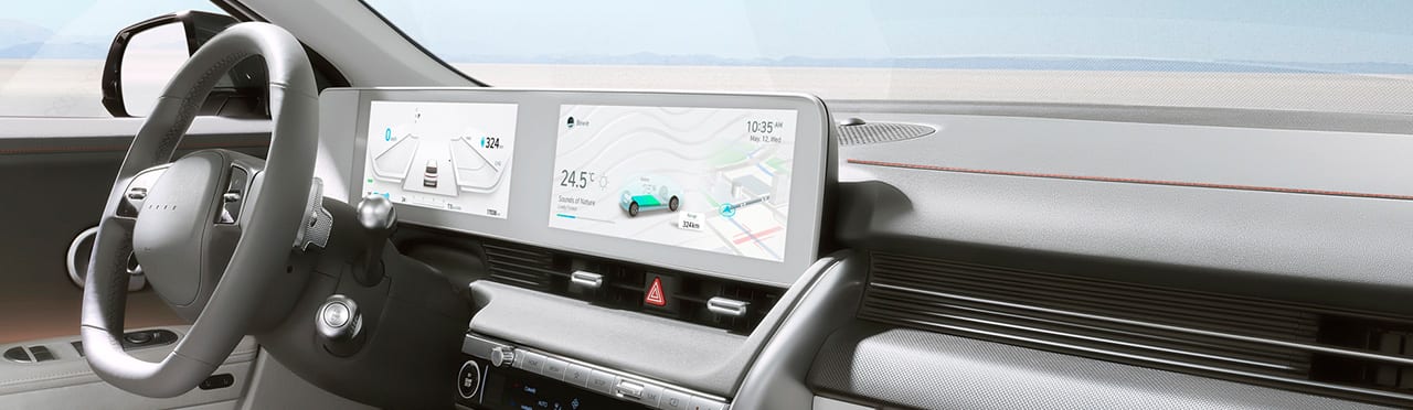 צילום סביבת נהג - איוניק 5