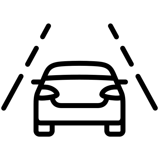 אייקון בקרת סטייה מנתיב