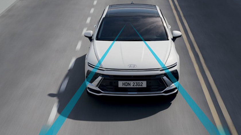 הדמיה של שדה ראיה מהרכב