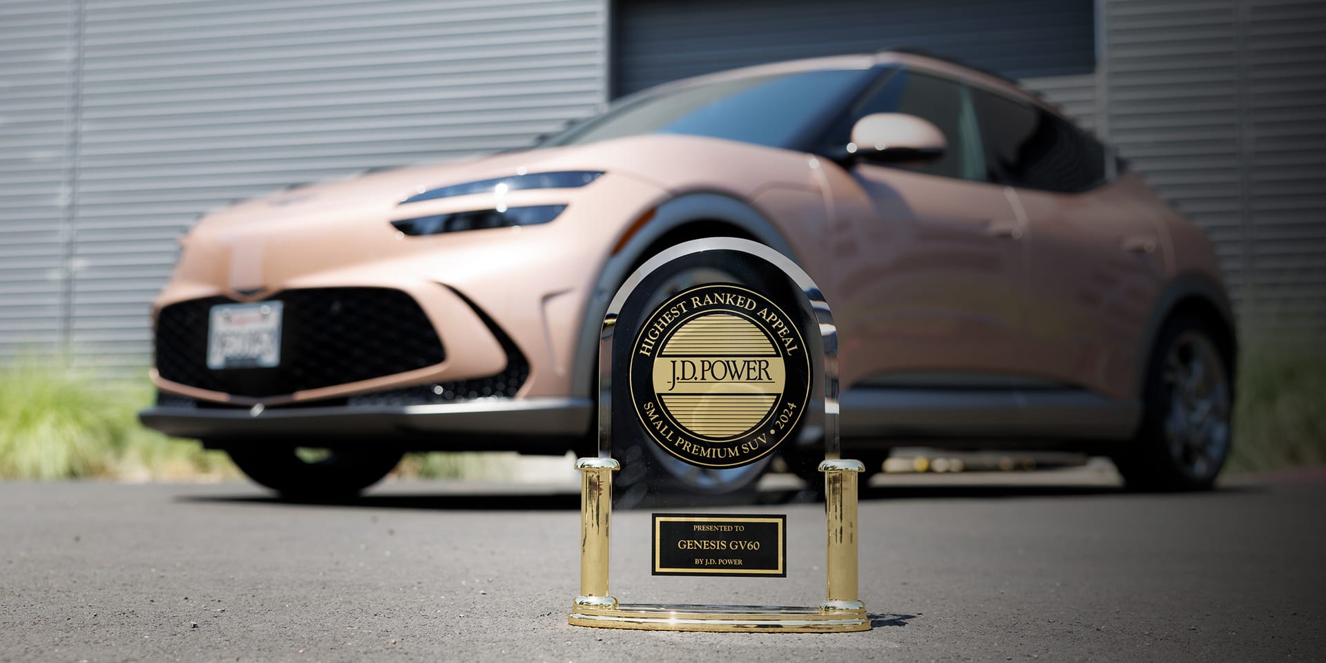 רכב חשמלי יוקרתי ג’נסיס GV60