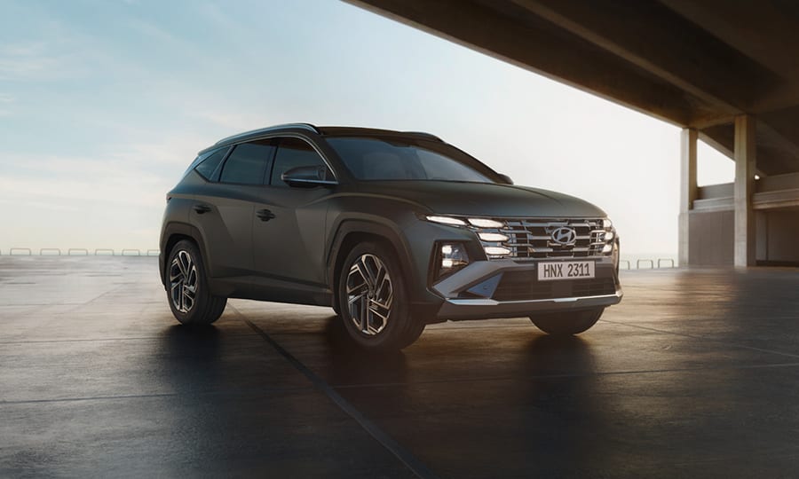 יונדאי טוסון צילום צד שמאל מקדימה