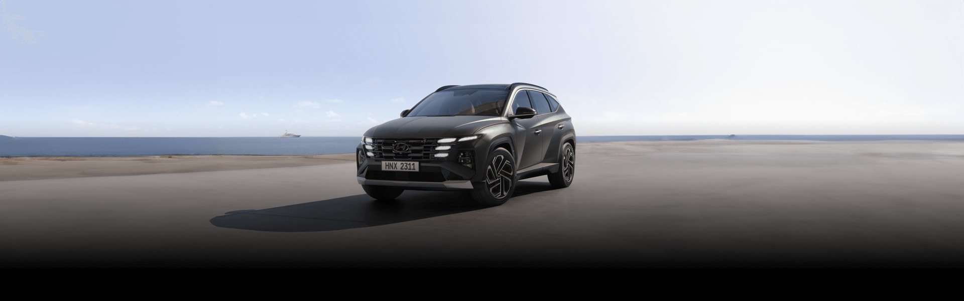 רכב טוסון שחור