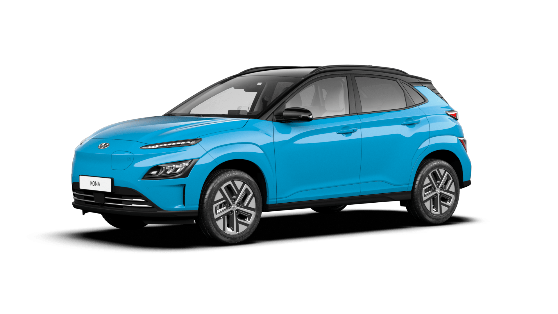 יונדאי קונה צבע טורקיז צילום צד ימין