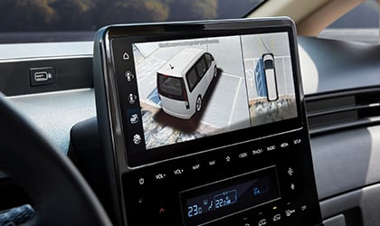 Hyundai STARIA Hybrid - מערך מצלמות היקפיות (SVM)*