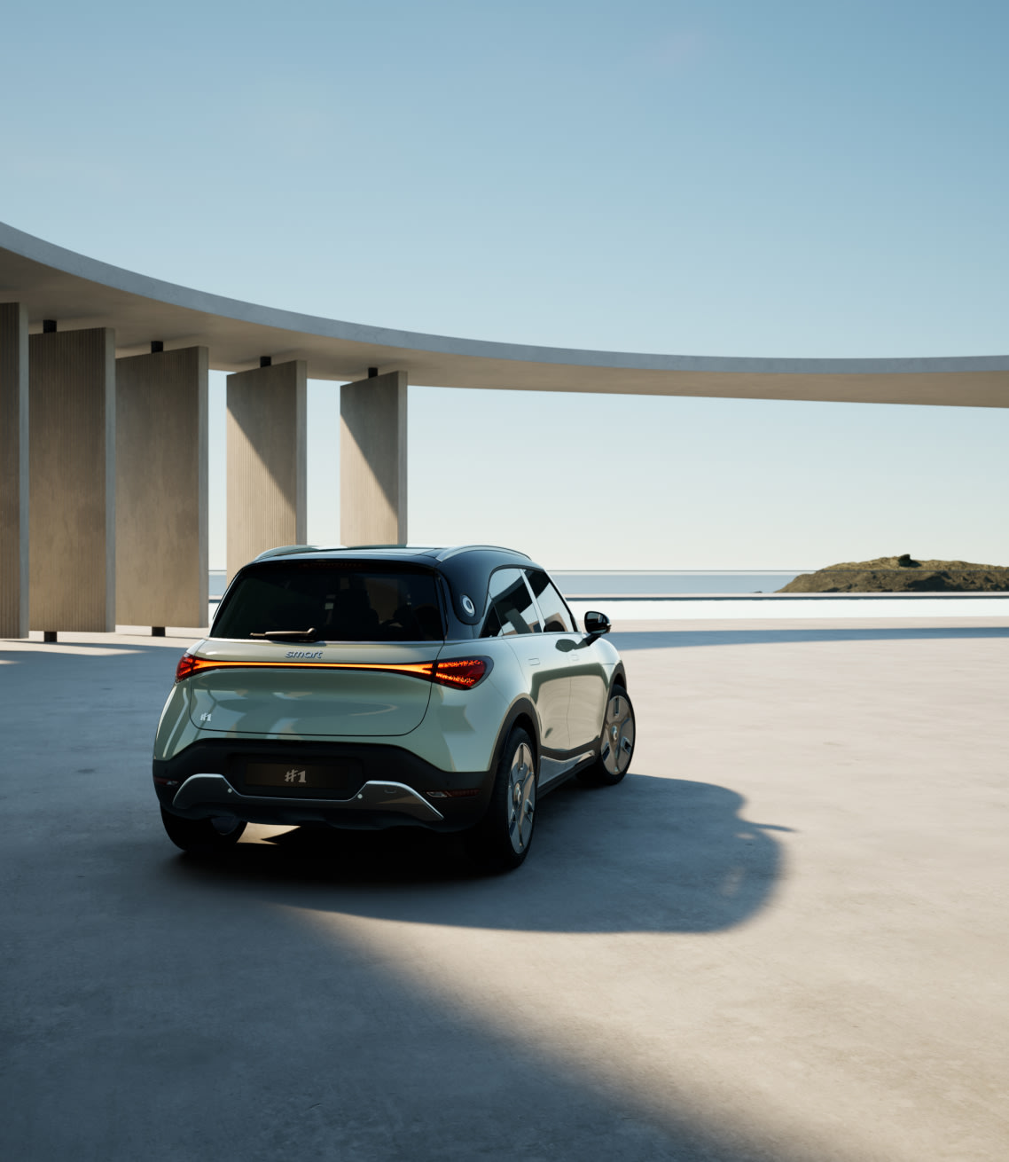 סמארט צילום מאחורה