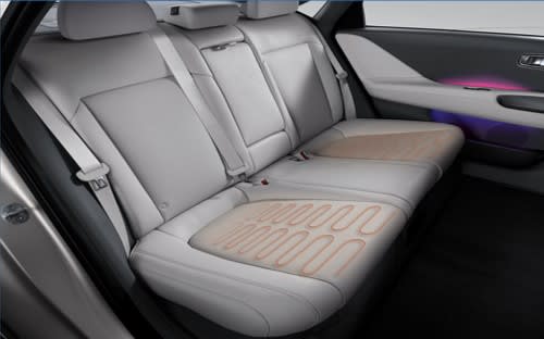 חימום מושבים אחוריים - IONIQ 6