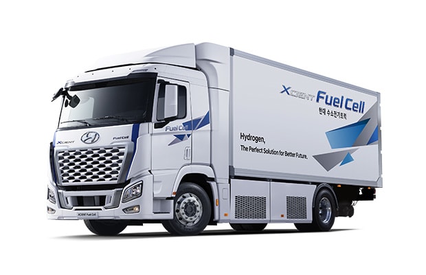 יונדאי XCIENT Fuel Cell מונעת מימן