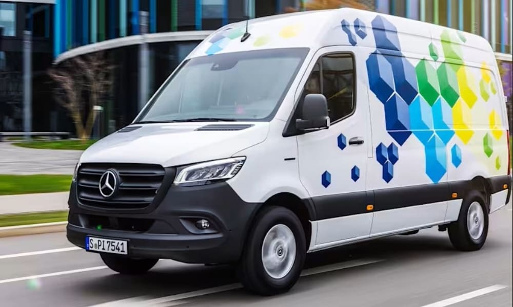 איך מרצדס ספרינטר חשמלית משנה את חווית העבודה של הנהג?