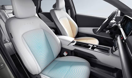 אוורור וחימום מושבים קדמיים