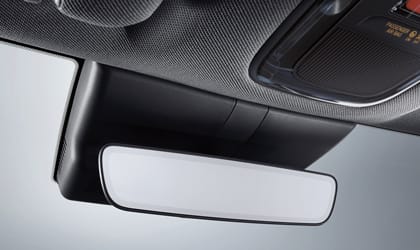 ECM - מראה מרכזית מתכהה אוטומטית נגד סינוור