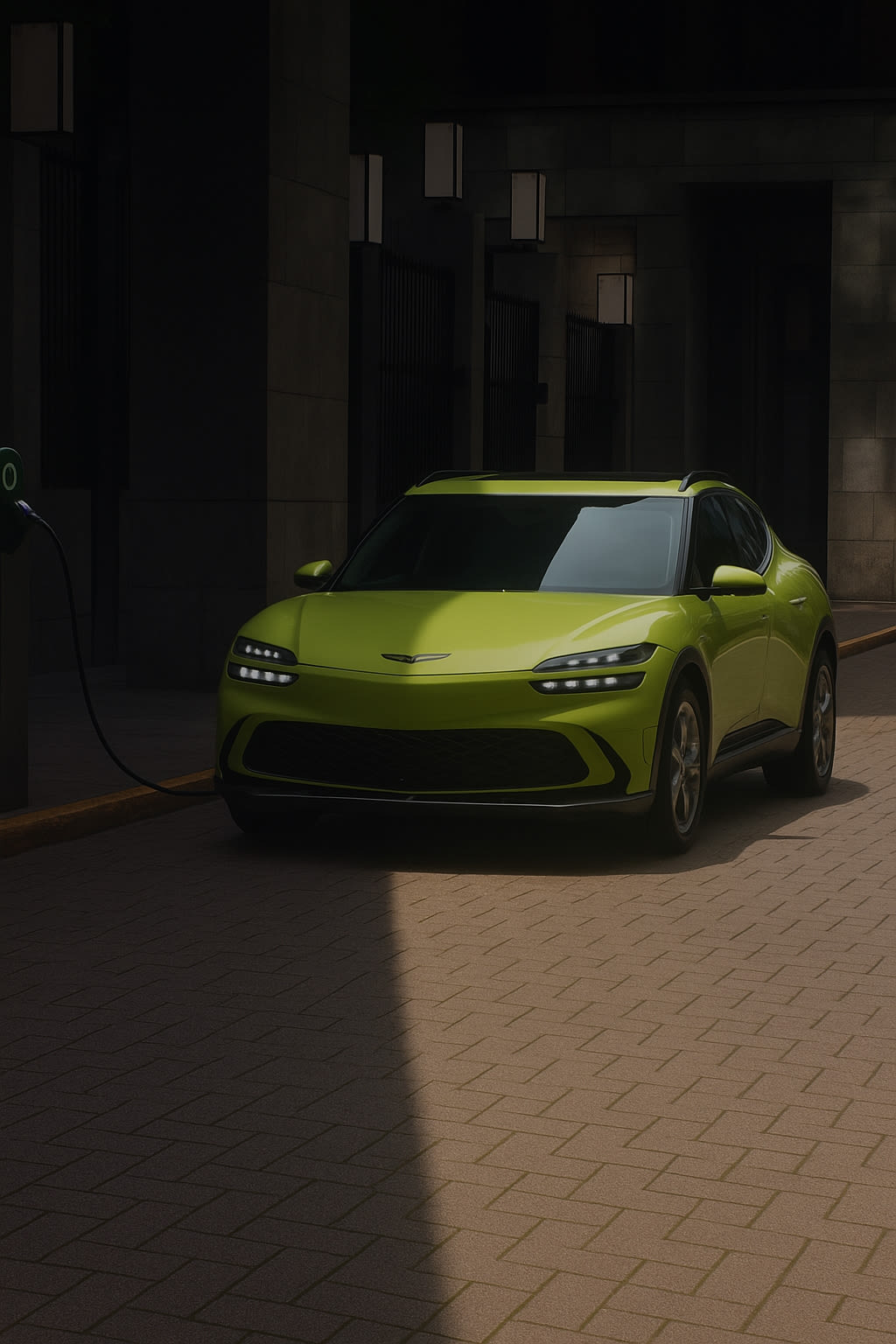 רכב חשמלי יוקרתי של ג'נסיס