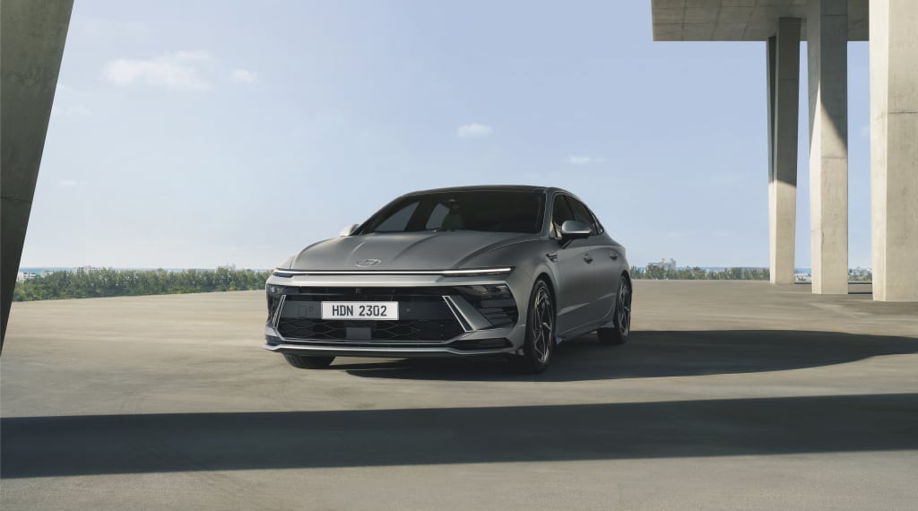 רכב יונדאי מנהלים צילום מקדימה