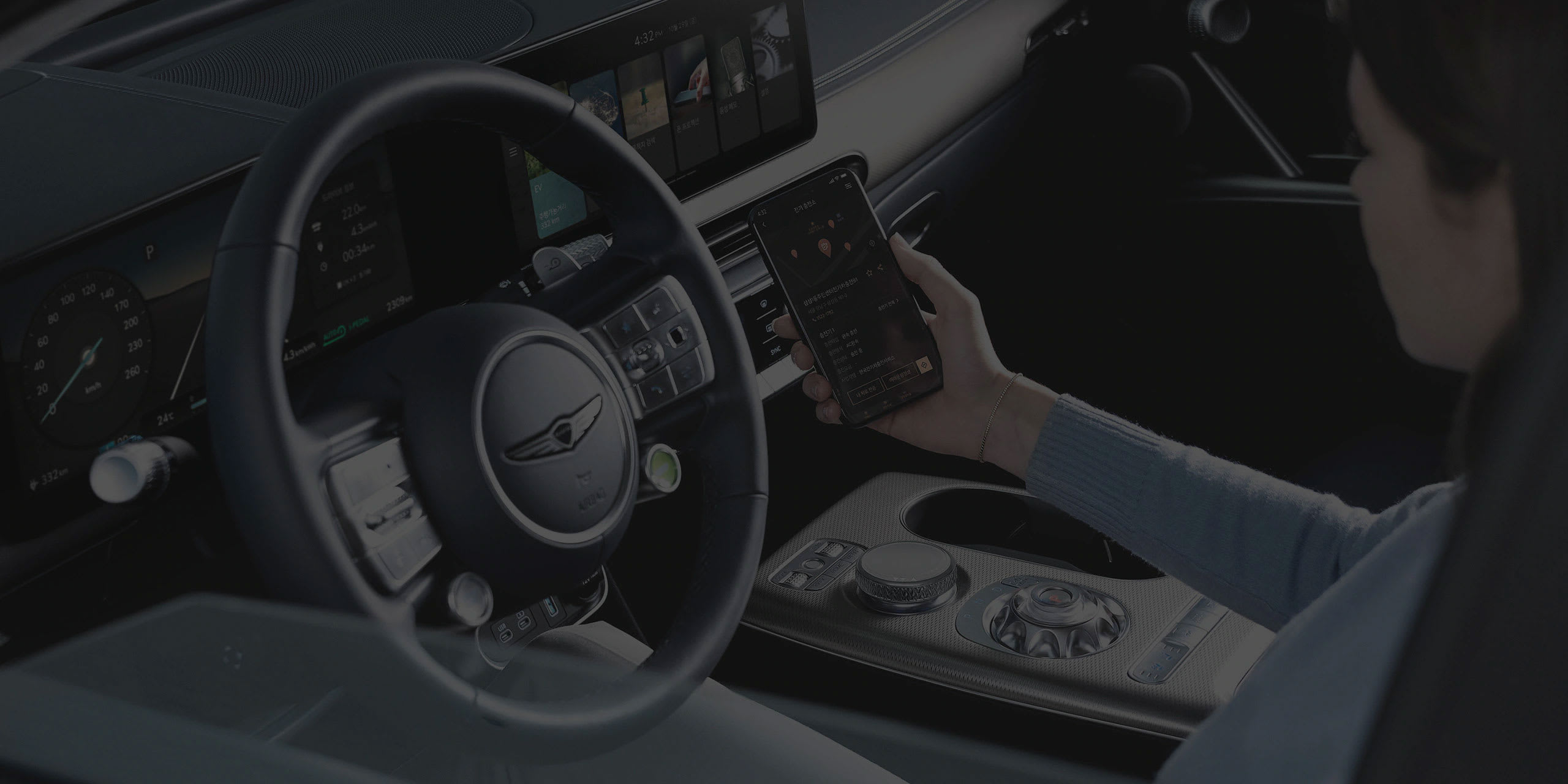 רכב יוקרה ג'נסיס GV60